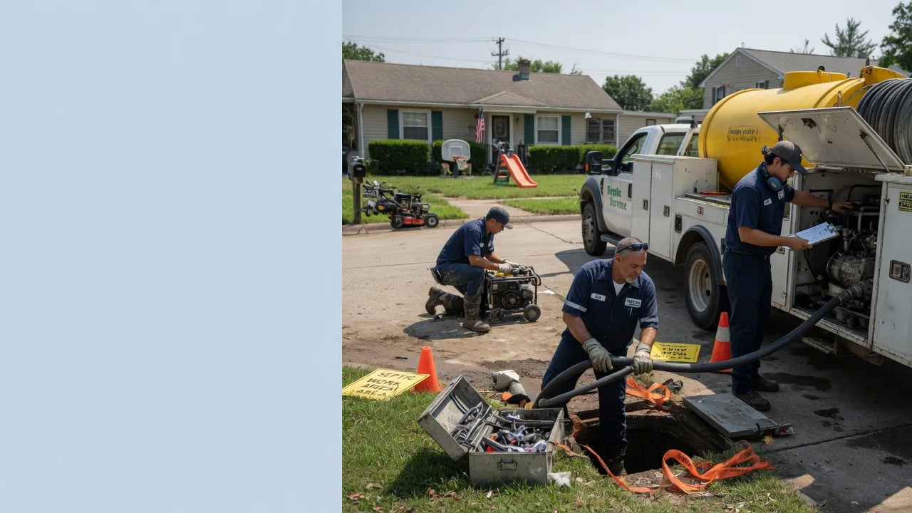 Septic Tank Pumping in Squire, WV near me